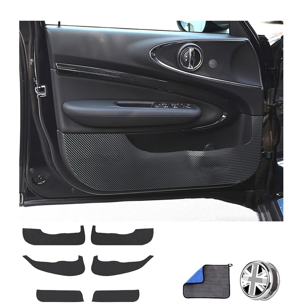 Amazon | BMW MINI ミニクーパー 専用ドアキックマット カーボン