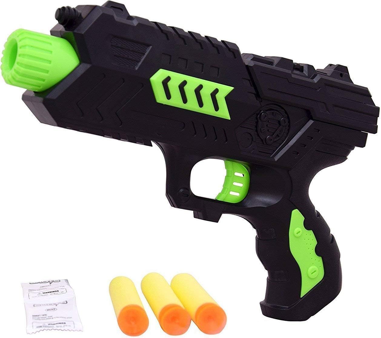 Junos Toys Gun with Jelly Shots and Soft Foam Bullets, Multi Color