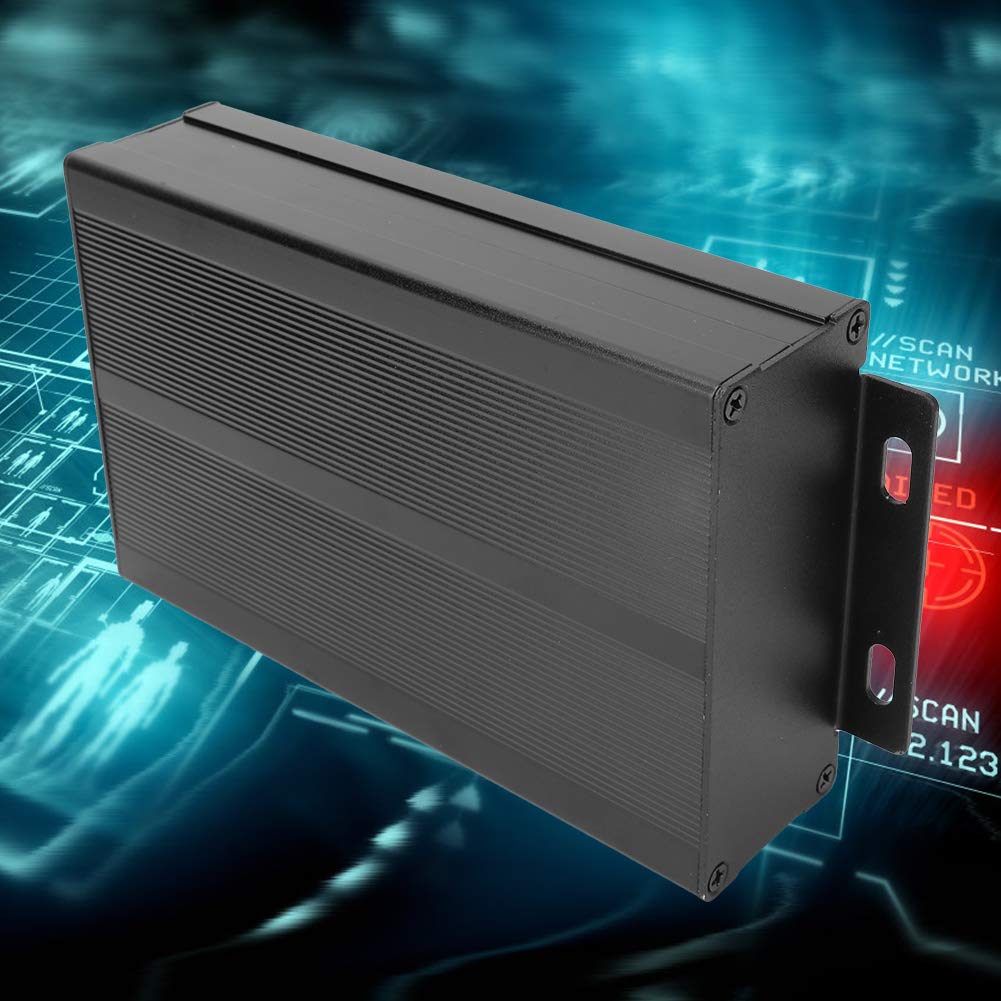 Scatola elettronica in alluminio, scatola protettiva per progetti di circuiti stampati fai-da-te Custodia di raffreddamento in alluminio 1,6 x 3,8 x 5,9 pollici, per controller, GPS