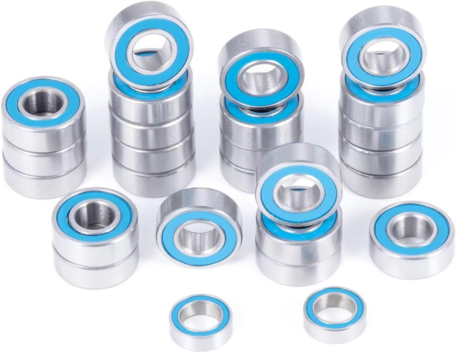 RCベアリング For Tamiya TL-01 WR-01 GF-01 26個 ゴムシールベアリングキット アップグレードモデルア