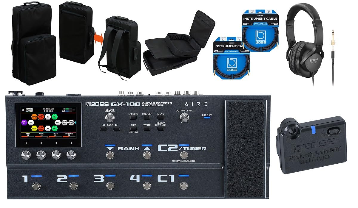 Amazon | BOSS/GX-100 Guitar Effects Processor [BT-DUAL キャリー  