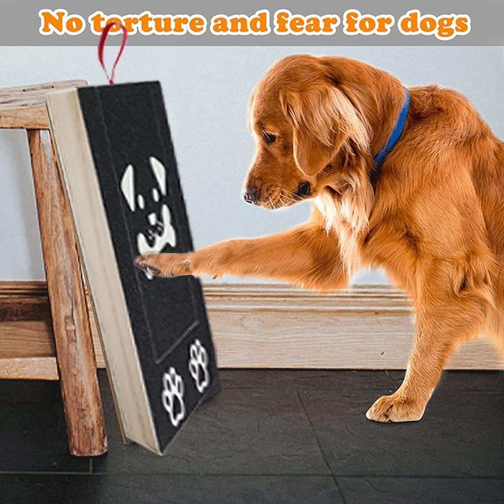 Lima per unghie in legno per cani con cassetto per dolcetti, alternativa ai tagliaunghie per cani senza paura