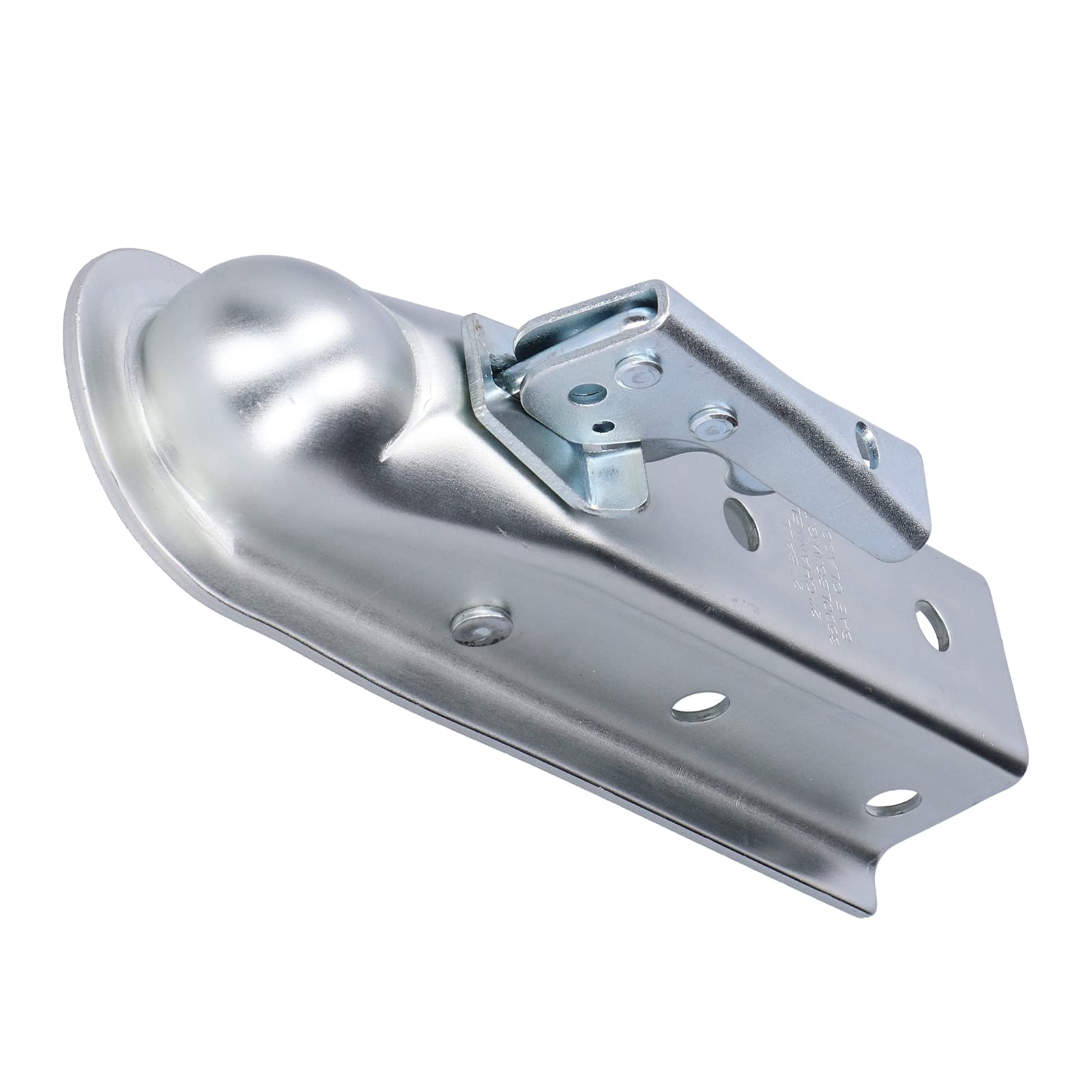 Enganche de remolque ajustable para bola de embrague de 2 pulgadas, diseño de embrague seguro con capacidad de 3500 Lbs para remolques, construcción de metal duradera