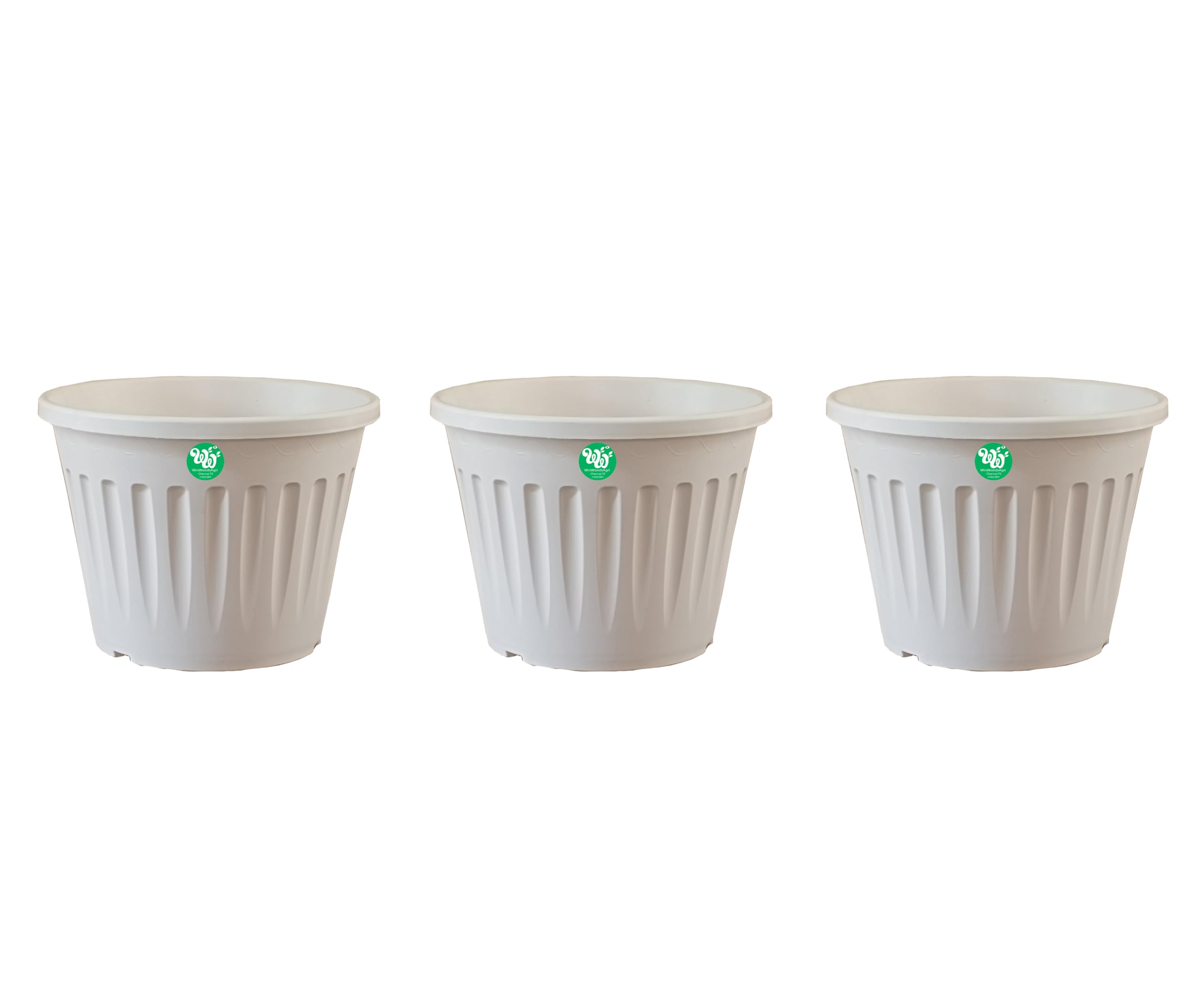 See full amazon price history chart for WinWoodsAgri 16 INCH Flower Pot/Planter/Plant Container/gamla/Big Size Tree Planter (Pack of 3pcs Planter only) (white) WinWoodsAgri 16 INCH Flower Pot/Planter/Plant Container/gamla/Big Size Tree Planter (Pack of 3pcs Planter only) (white) (B0CPC3JS6R) Amazon Price History, Amazon Price Tracker