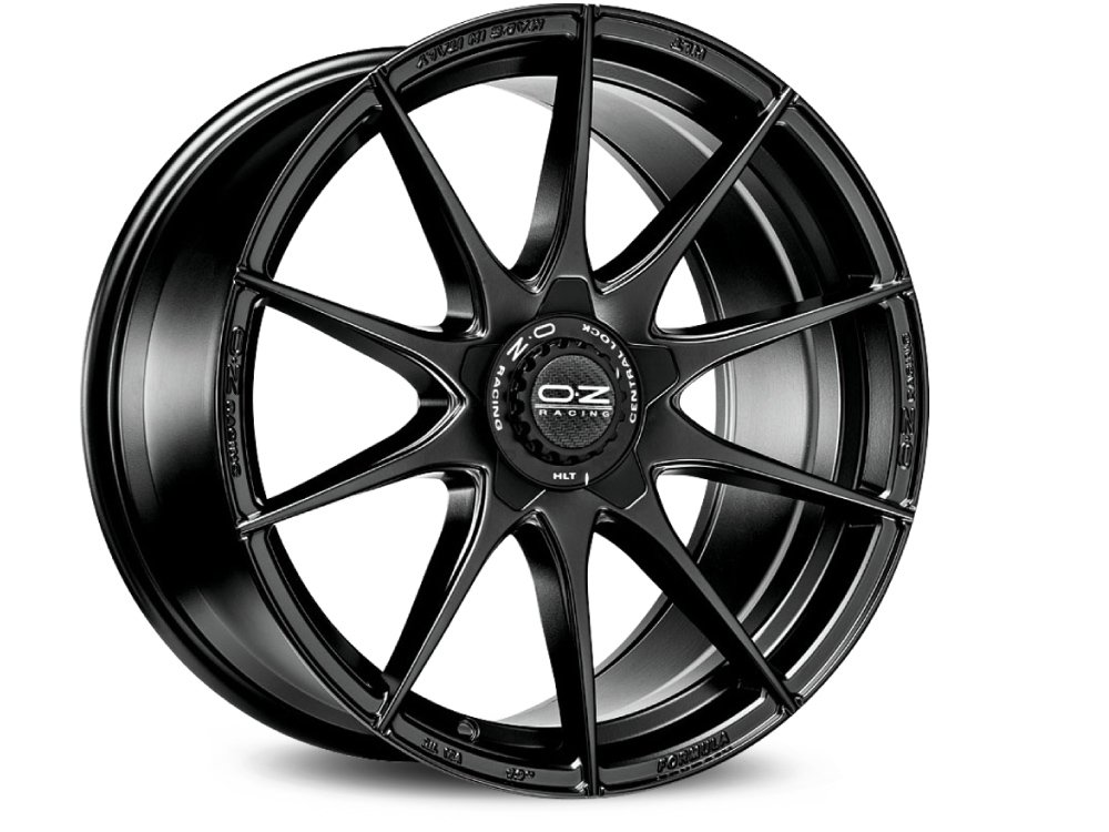 oz formula Hlt nero opaco 10 x 19 ET40 5 x 130 Hub Bore 71.6 cerchi in lega