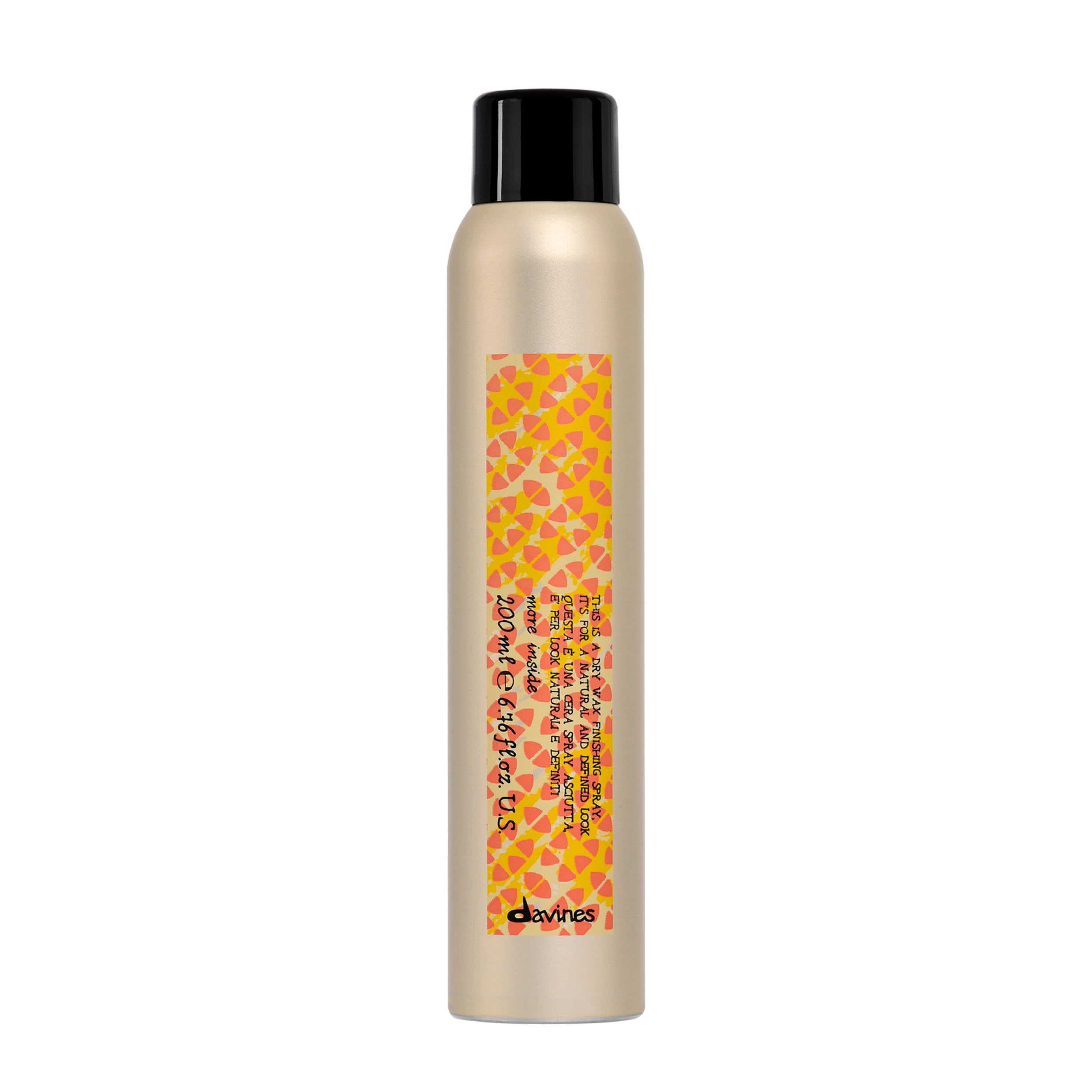 Davines MORE INSIDE This is a Dry wax finishing spray, 200ML