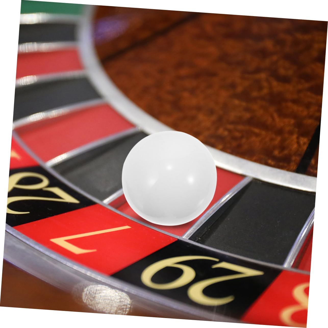 KICHOUSE Roulette Beads Wheel Beads Game Rotating Wheel Festival Game Wheel Beads Bar Wheel Beads Round Roulette