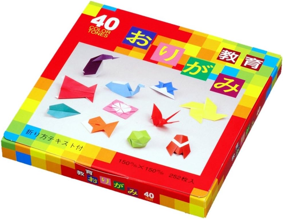 OrigamiPapier Discovery Set 4 Arten von OrigamiPapier 40 Farben