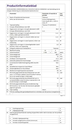 THOMSON 32 Zoll (81 cm) LED HD Easy TV - Kein Smart - Hotel Mode, USB, HDMI, Triple-Tuner (Kabel - Satellit - Antenne), AV IN, CI Plus, A Plus Panel - 32HD2S13
