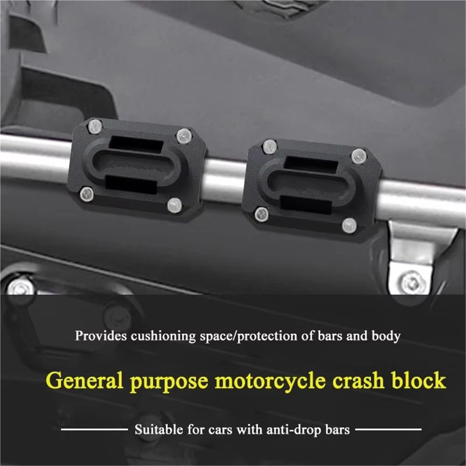 Adatto per F900/1300/1250/850/1200GS LC Adventure Crash Bar Paraurti Protezione Blocco Motore Del Motociclo Guard protezione forcella(4PCS)