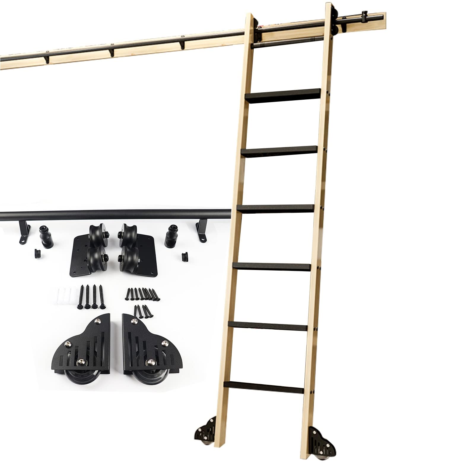 Kit de quincaillerie pour porte de grange coulissante : optimisez l'espace de vos placards étroits