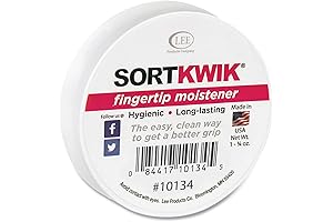Sortkwik Fingertip Moistener [Set of 2], 1-3/4-oz.
