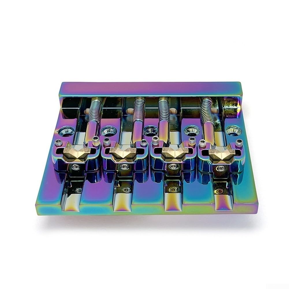 Retro Bassbrücke 4 Saiten Bunt Beschichtet Robust