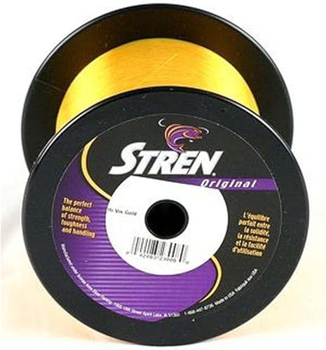 Miniatura 32 de Stren - Línea de pesca monofilamento original 2-Transparente/azul fluorescente,Claro,Transparente/azul fluorescente,Dorado (Hi-Vis Gold),Verde