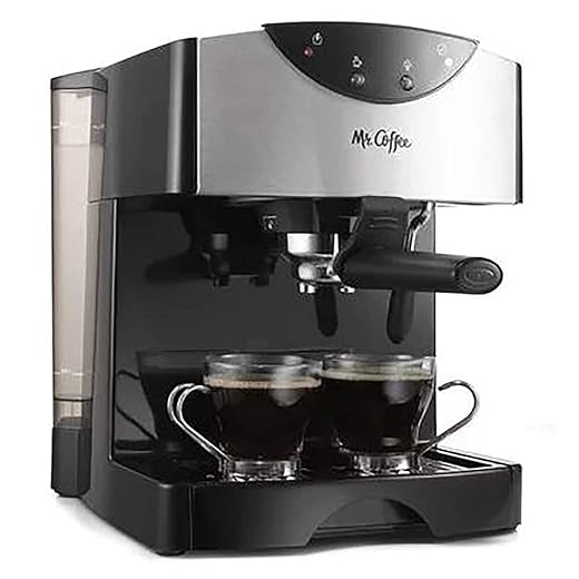 Mr. Coffee Automatic Dual Shot Espresso/Cappuccino System