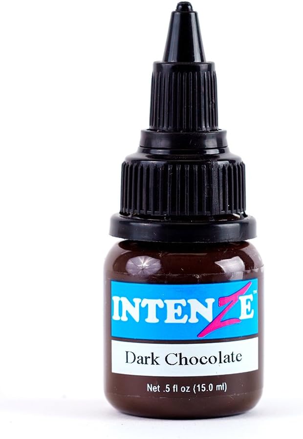 IntenzeTattoo Ink Dark Chocolate 1/2 oz