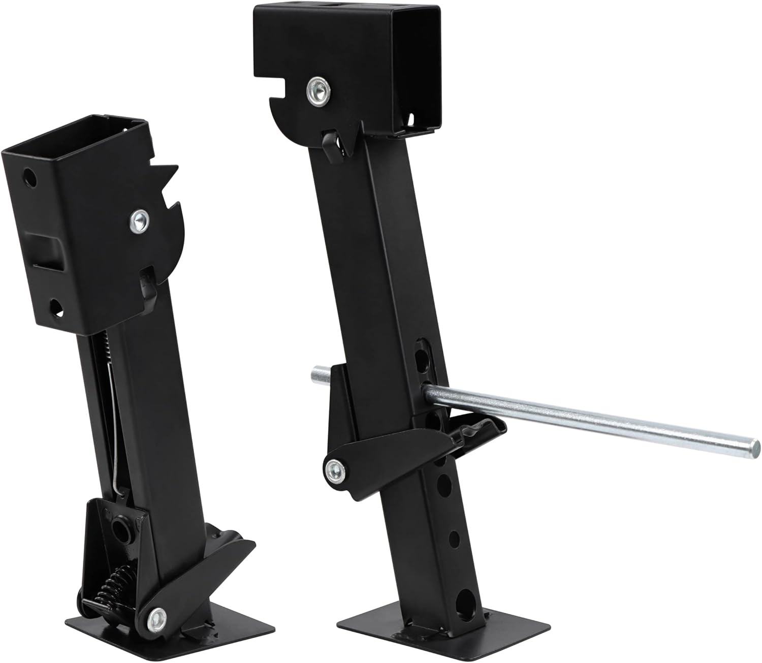 Dumble RV Stabilizer Jacks - 2pk 1300lb Cap Attachable Telescoping Travel Trailer Jack Stabilizer Stands and Jack Rod : Automotive