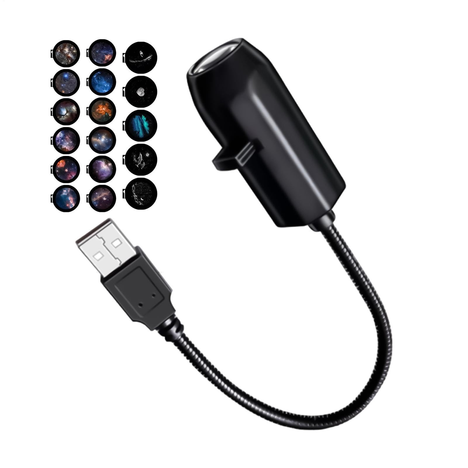 Galaxy projektor lampka nocna USB seria astronomiczna lampa samochodowa