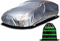 Vista 24 de Station Wagon - Fundas impermeables para automóvil para todo tipo de clima, funda para mini-furgoneta, protección UV para lluvia, algodón