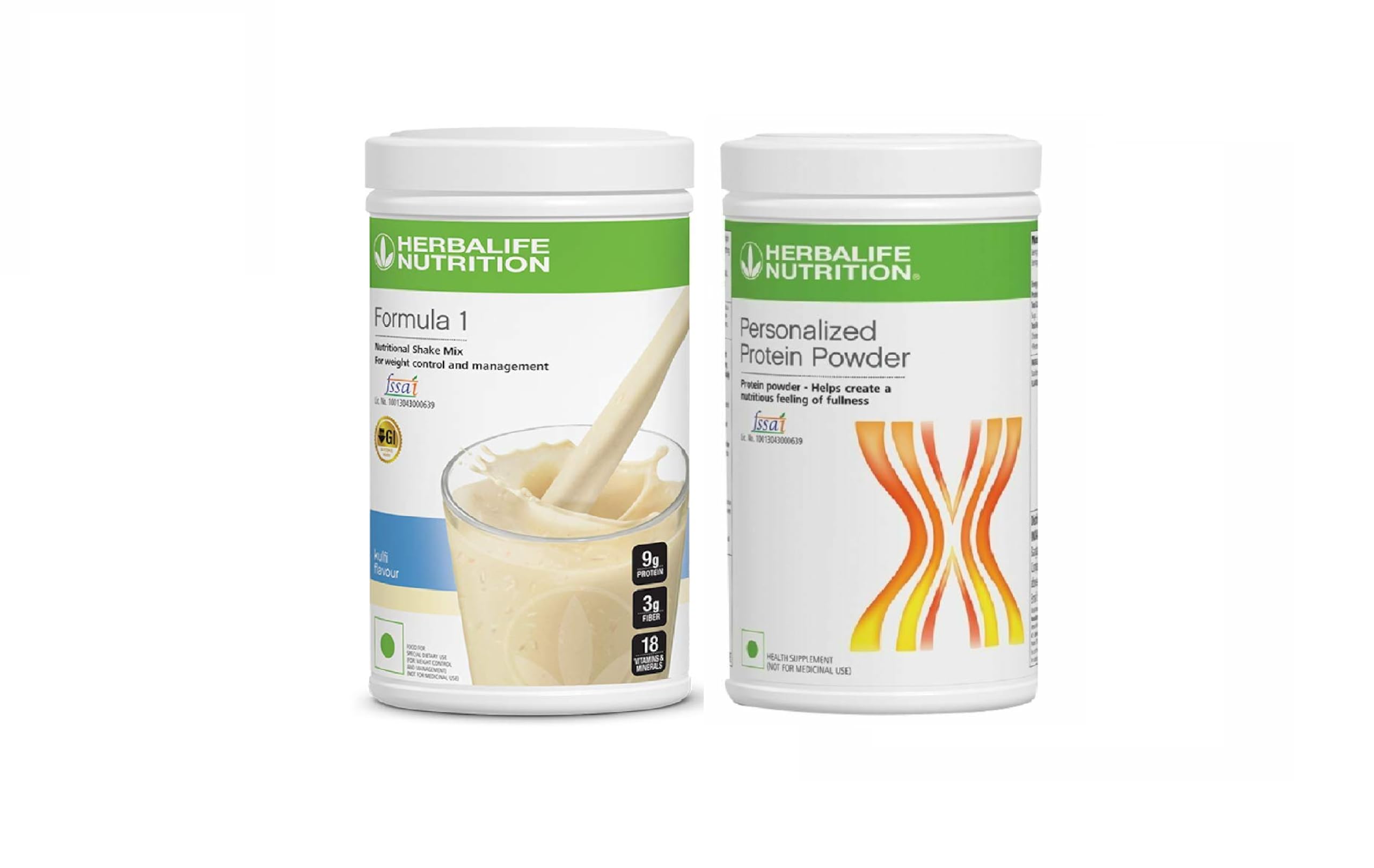 Herbalife Weight Loss Combo Kulfi 500gm + Protein Powder 400gm Plant-Based Protein (900 g, Pack of 2) (B0BPJVC2P1) Amazon Price History, Amazon Price Tracker