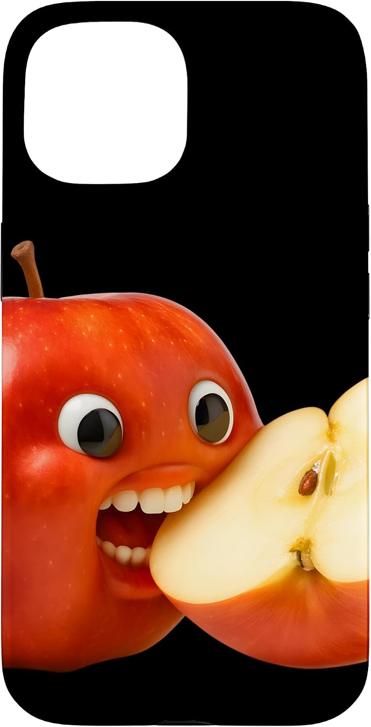 Niche Fruits Apple Meme Brainrot Viral Fruit Italian Case for iPhone 15