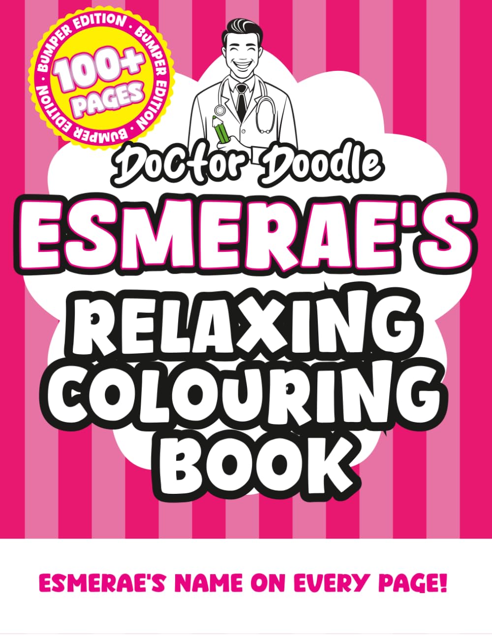 Esmerae's Relaxing Colouring Book: Relaxing Patterns and Illustrations for All Ages (Relaxing personalised colouring books)