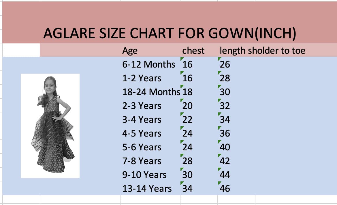 Aglare Gown with Beautiful Sequence Work for Small Girl,Grey Grey Gown 4