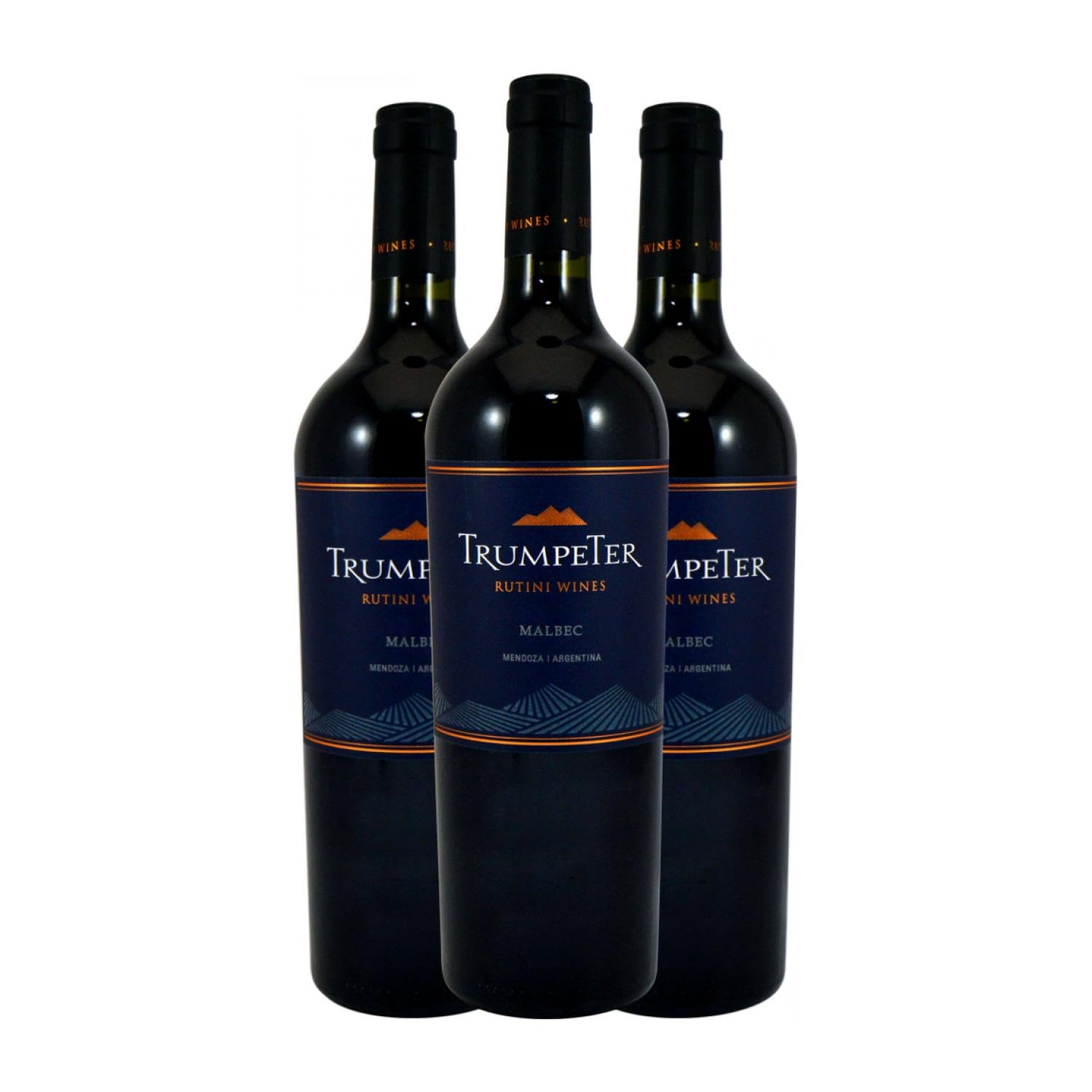 Rutini Trumpeter Malbec Mendoza 75 cl Vino tinto (Caja de 3 Botellas de 75 cl)