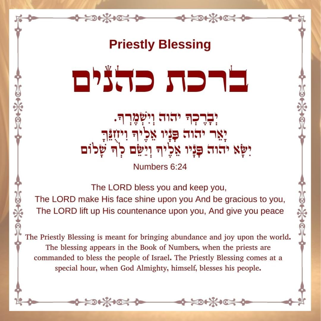 Priestly Blessing Bracelet – Christian Bible Verse Cuff in 925 Sterling Silver, Numbers 6:24 Scripture Jewelry, Aaron’s Blessing Prayer Bracelet, Faith Passover Gift Handmade in Israel by Hallel Jewelry