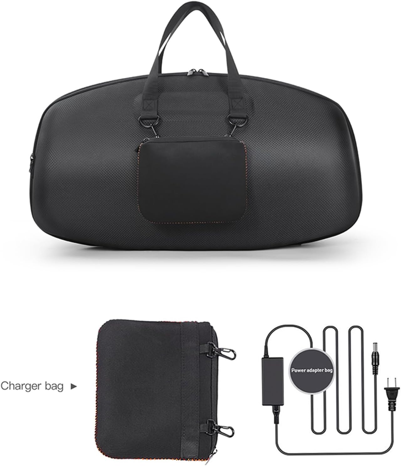 Hard Travel Case for JBL Boombox 4 Portable Waterproof Speaker, Carrying Case Storage Box with Shoulder Strap Compatible with JBL Boombox 3/Boombox 2 Bluetooth Speaker (Box Only)