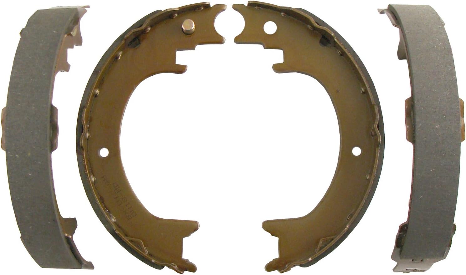 Bendix Premium 906 Rear Parking Brake Shoe for Select Models Lexus RX350, RX450h, Mitsubishi Montero, Subaru B9 Tribeca, Tribeca, Toyota Highlander, Sienna