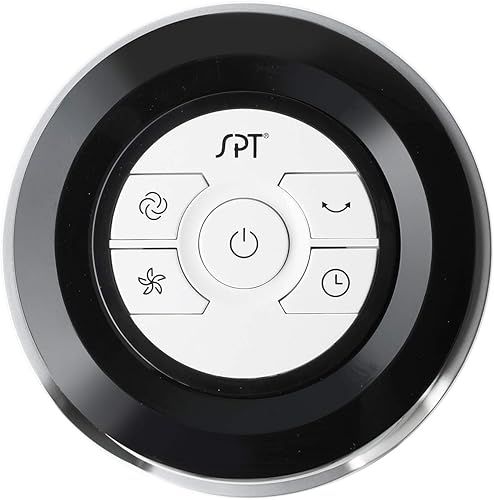 Miniatura 5 de SPT SF-1536W: Ventilador de torre con control remoto y temporizador en blanco