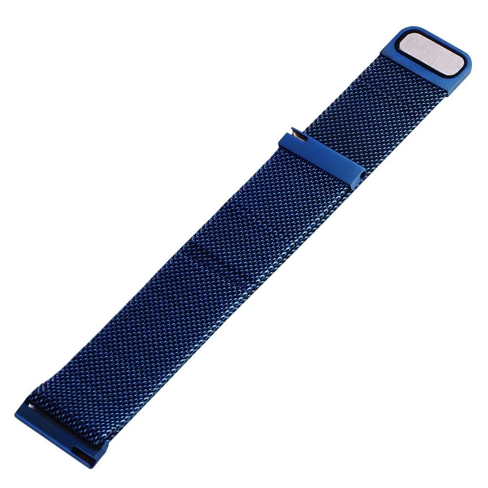 Uhrenarmbänder Edelstahl-Magnetnetzarmband Universal 16 mm 18 mm 20 mm 22 mm 24 mm Schnellverschluss-Uhrenarmbänder