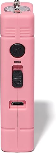 Miniatura 5 de VIPERTEK VTS-881 - Micro arma paralizante 430000000 recargable con linterna de luz LED color rosa