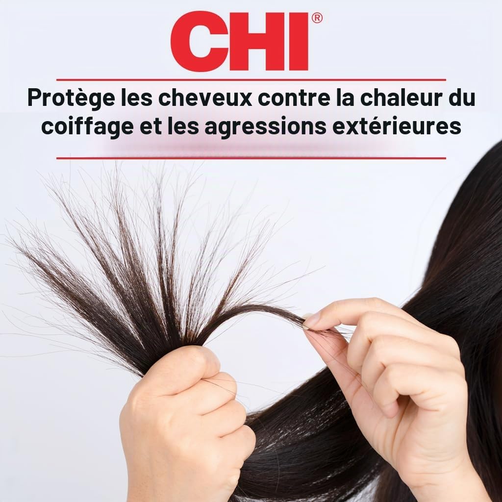 CHI 633911616345 Après-shampooings (Femmes, Professionnel, Brillant, Renforcer) 336 g Adobe 12