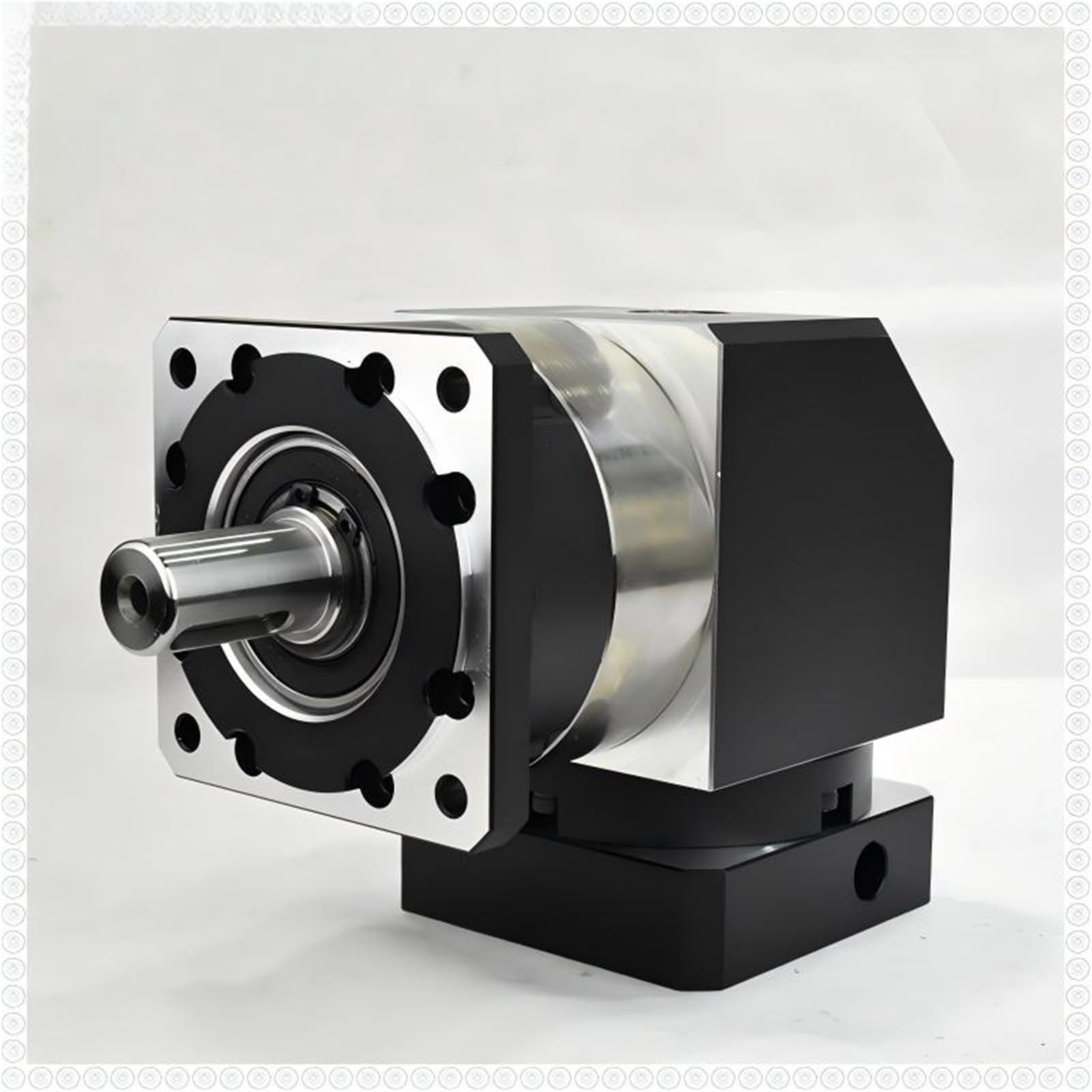 Réducteur d'engrenage planétaire à angle droit de 90 degrés, for moteur pas Nema 23, servomoteur bride 60 Mm, réducteur vitesse cnc(5:1)