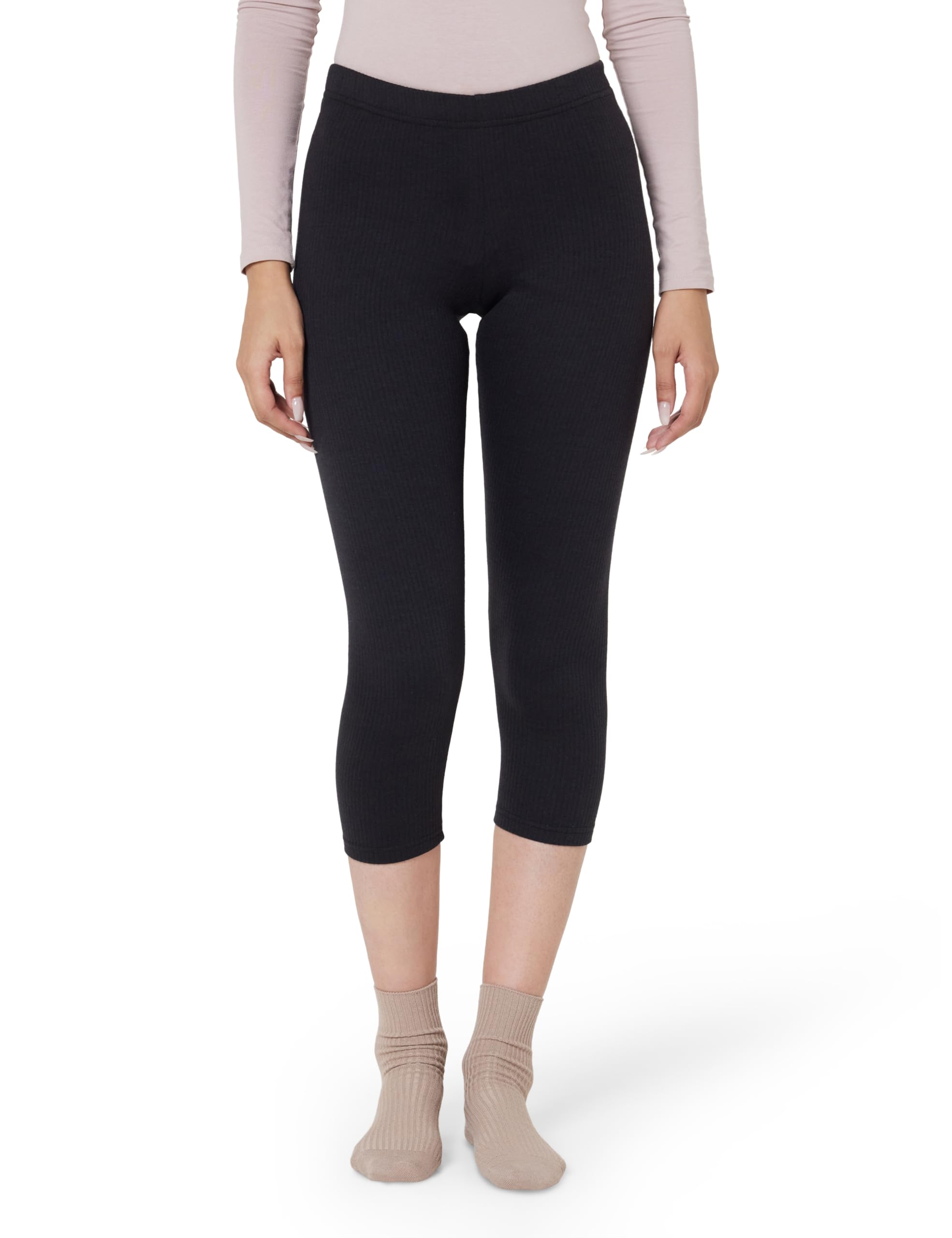 Women Thermal Wear Pyjama Regular Pajama Bottom (LGWTHPYJSG001_Black_S)-image-47