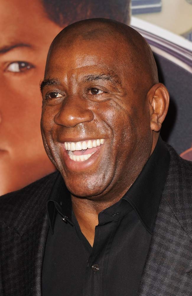 Magic Johnson At Arrivals For Kingsman The Secret Service Premiere, The School Of Visual Arts (Sva) Theatre, New York, Ny February 9, 2015. Photo By Kristin CallahanEverett Collection Celebrity (8 x