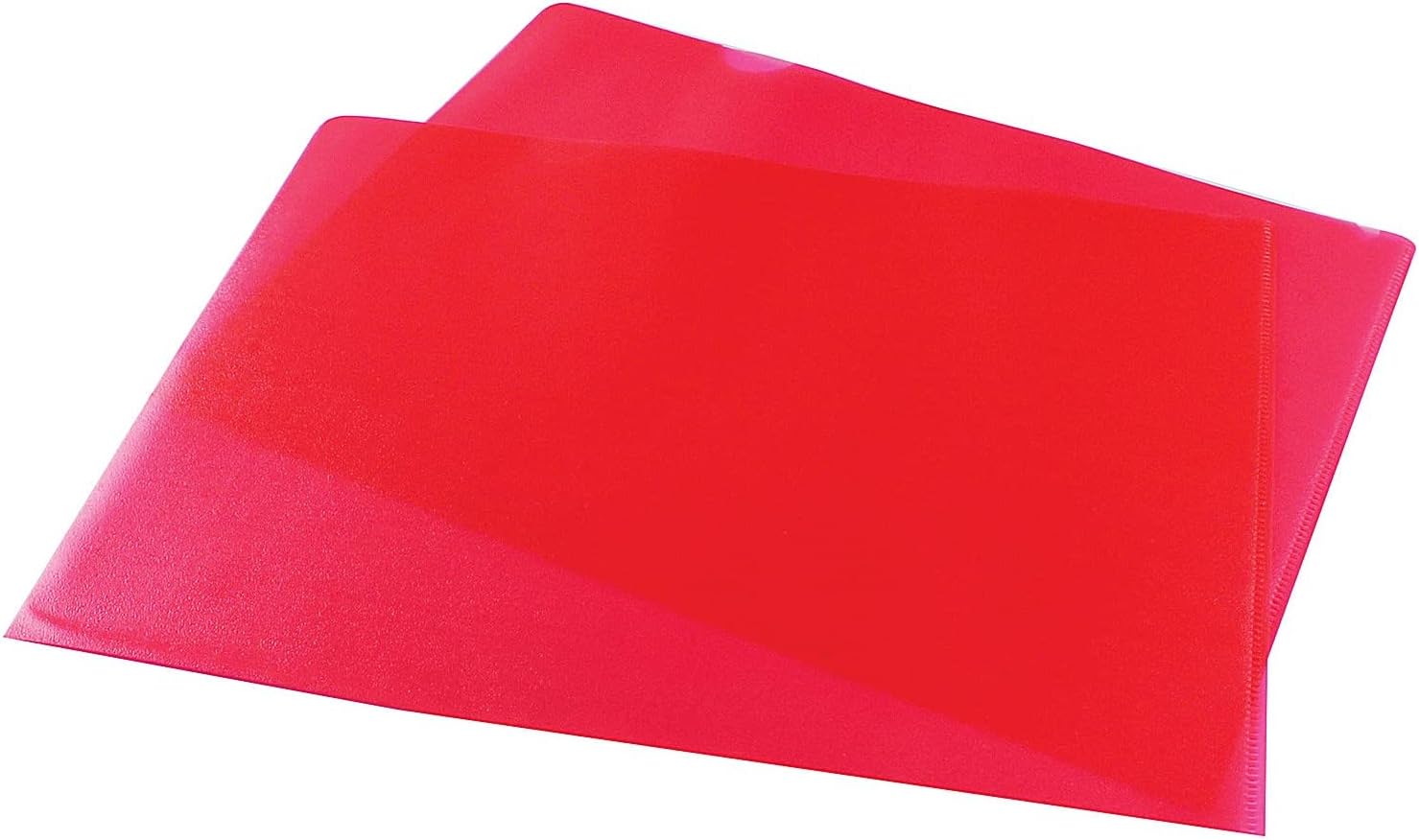 Whitebox A4 Cut Flush Folder - Red (Pack of 100)
