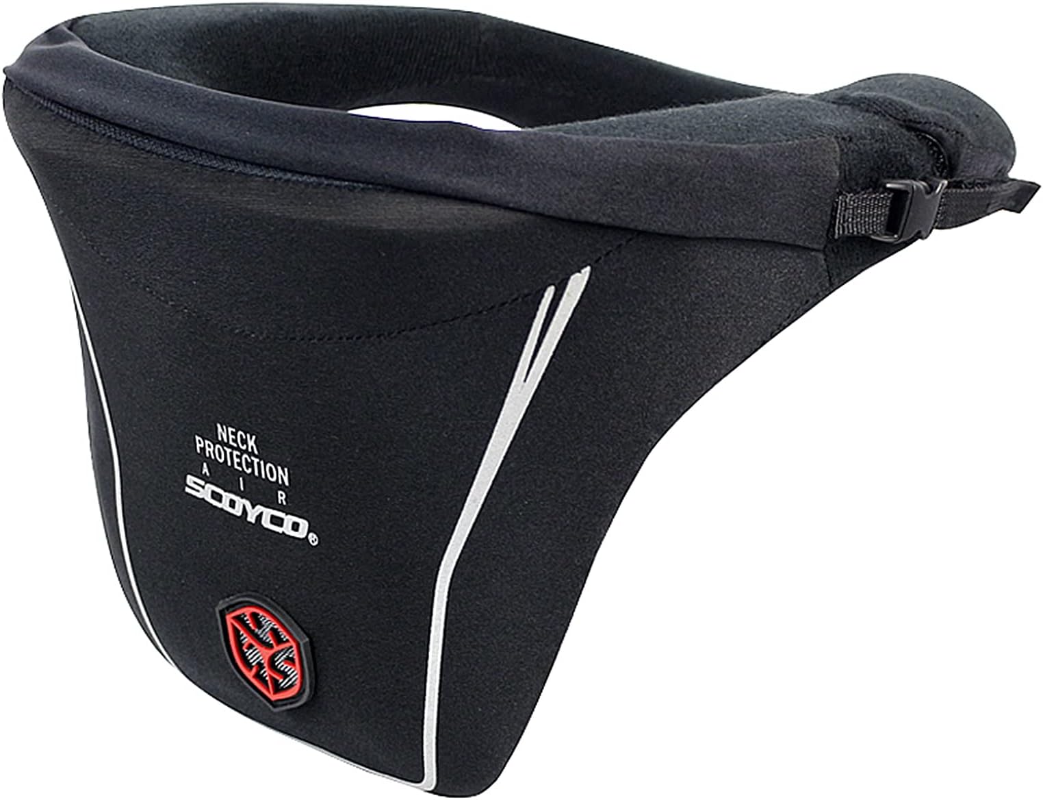 Scoyco Motorrad Hals Protector Motocross Hals Brace Support Schwarze Nackensttzen Rennkragen Fr Erwachsene MTB Fahrrad Radprotektorschutz Off-Road Reiten Krperschutzgetriebe