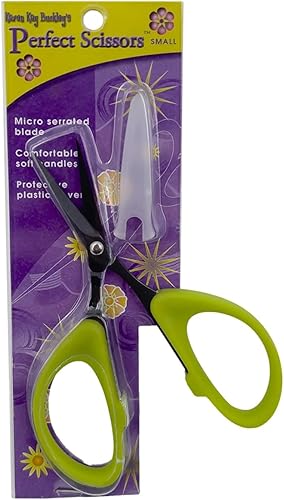 Karen Kay Buckley® Perfect Scissors™, pequeñas cuchillas antideslizantes #KKBPSS de 4-3/16 pulgadas para apliques, corte de hilos, acolchado,