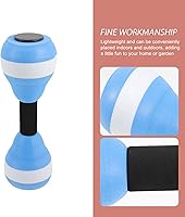 Vista 4 de 1 par de mancuernas de ejercicio acuático para ejercicios aeróbicos acuáticos, mancuernas flotantes, mancuernas de fitness EVA para ejercicios