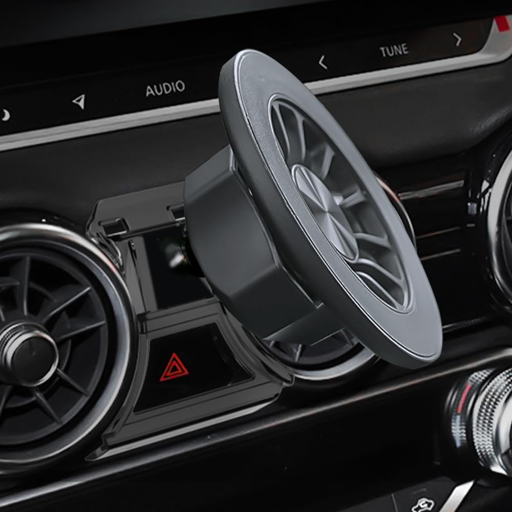 BEERTE Fits MagSafe Car Mount Fit for Nissan Sentra 2020-2024 Hands Free Magnetic Phone Holder for Car Vent 360° Rotation Car Phone Mount Fit for iPhone 15 14 13 12 Series MagSafe Case All Phones