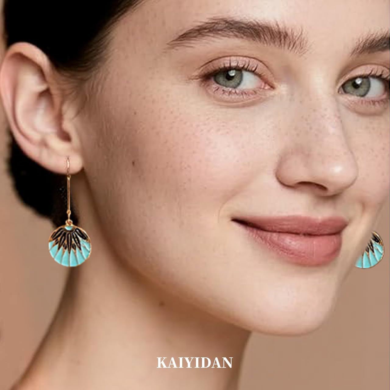Silver/Gold Boho Dangle Statement Earrings for Women Trendy,Handmade Vintage Dainty Cute Long Drop Summer Earrings,fashion Accessories Jewelry Gifts image 5