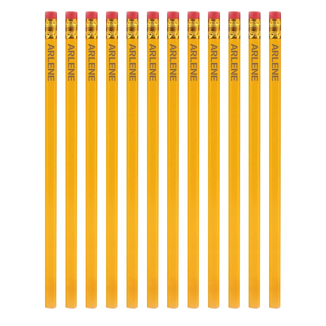 Matite Personalizzate Con Nome O Logo - #2, Legno Qualità, Colorate, Confezioni Da 10 A 3000 Pezzi - Ideale Per Scuola, Ufficio E Regali - 4