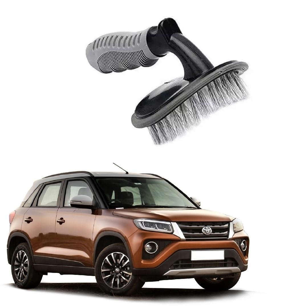 Strong Car Tire and Rim Cleaning Brush Suitable for Toyota Urban Cruiser-image-9