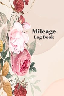Mileage Log Book: Vehicle Mileage Tracker Journal for Women | Mileage Expense Record for Business & Personal Taxes| Gas Mileage Log Books