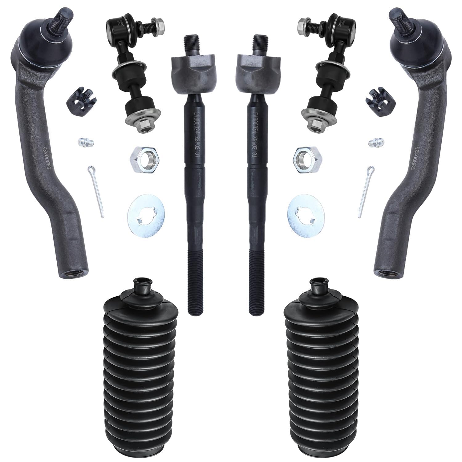 Amazon.com: Detroit Axle - 8pc Front Suspension Kit for 1999-2004