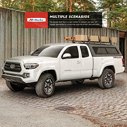 image for AA-Racks Model DX36 Universal Pickup Truck Cap & Topper 3 Bar Ladder R