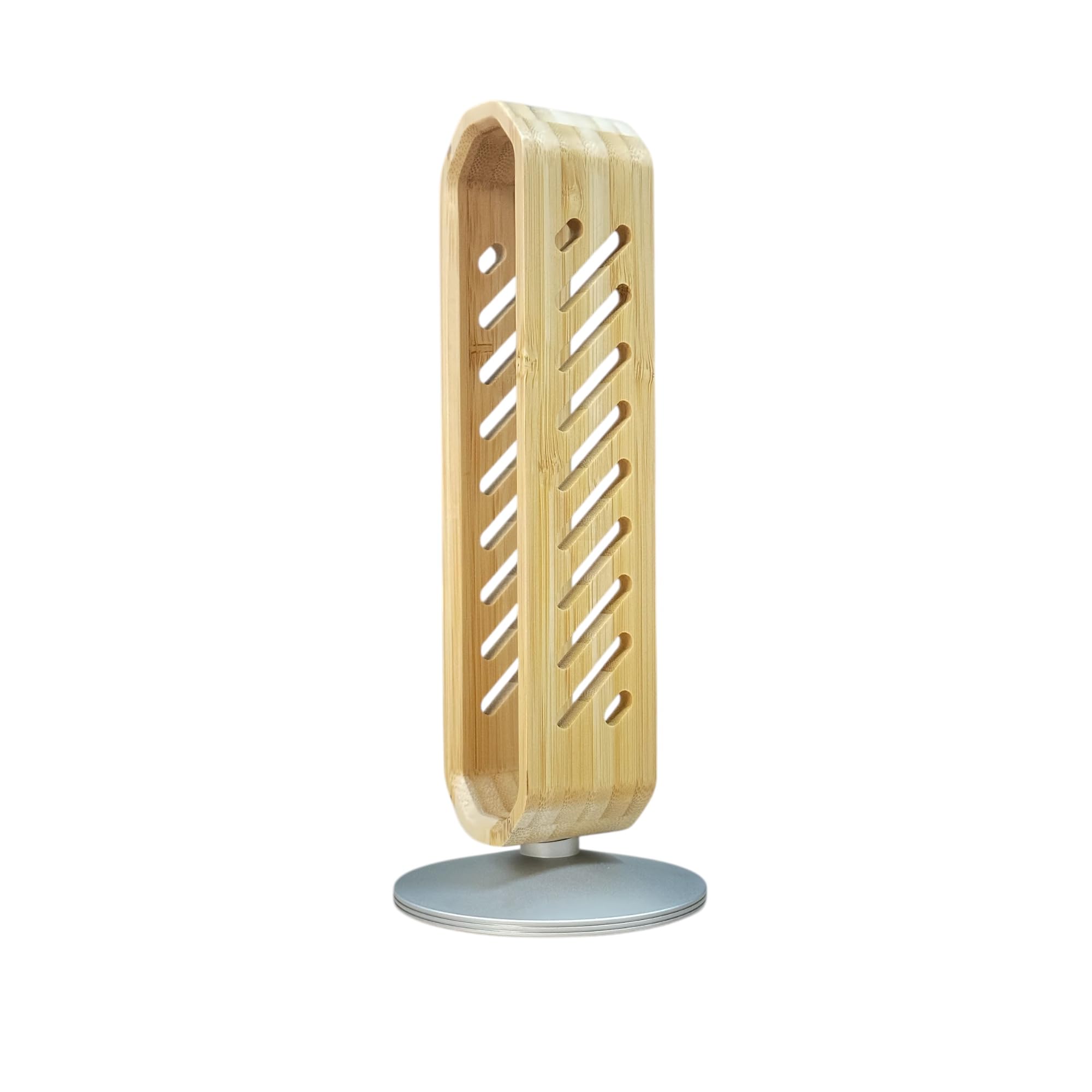 POCAKE Wooden Headphone Stand for Desk - Gaming Headset Holder Compatible With All Headphones